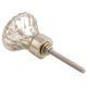 Silver Stripe Murcary Glass Drawer Knob Online